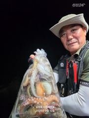 삼천포 야간문어조황! 주간반, 야간반 매일출조!