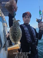 군산쭈꾸미, 주꾸미 크기 20배되는 문어도~실시간~군산낚시프라자 포세이돈 2호