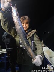 [여수 청홍낚시 나이키호] 10/29,30일 출항~30.31일 입항 갈치텐빈 조황!