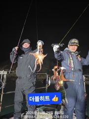 문어) 일요일 주간문어 출항확정 예약가능~ 대물잡으러 고고!!